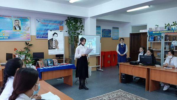 М. МАҚАТАЕВТІҢ 90 ЖАСҚА ТОЛУЫНА ОРАЙ "МЕН ӨМІРДІ ЖЫРЛАУ ҮШІН КЕЛГЕНМІН" АТТЫ МӘНЕРЛЕП ОҚУ САЙЫСЫ
