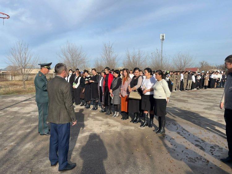 «Азаматтық қорғау саласында кешенді оқу-жаттығу өткізу туралы »