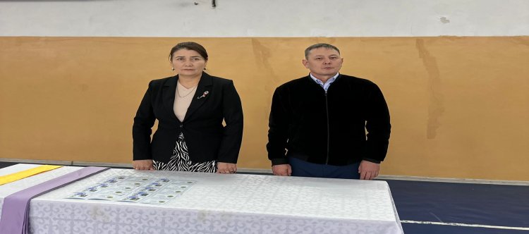 Мектеп президентін ұлықтау рәсімі